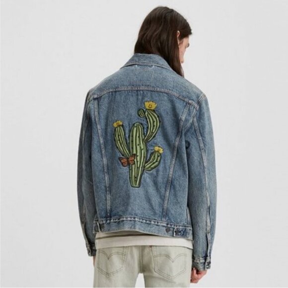 Levi’s Good Nature Cactus Denim Trucker Jean Jacket